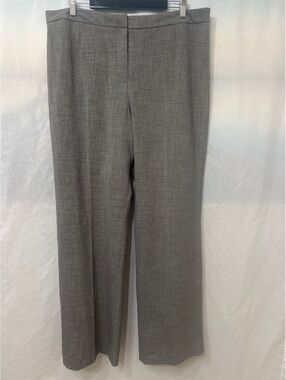 Le Suit Grey Wide Leg Dress Pants Women's Size 16